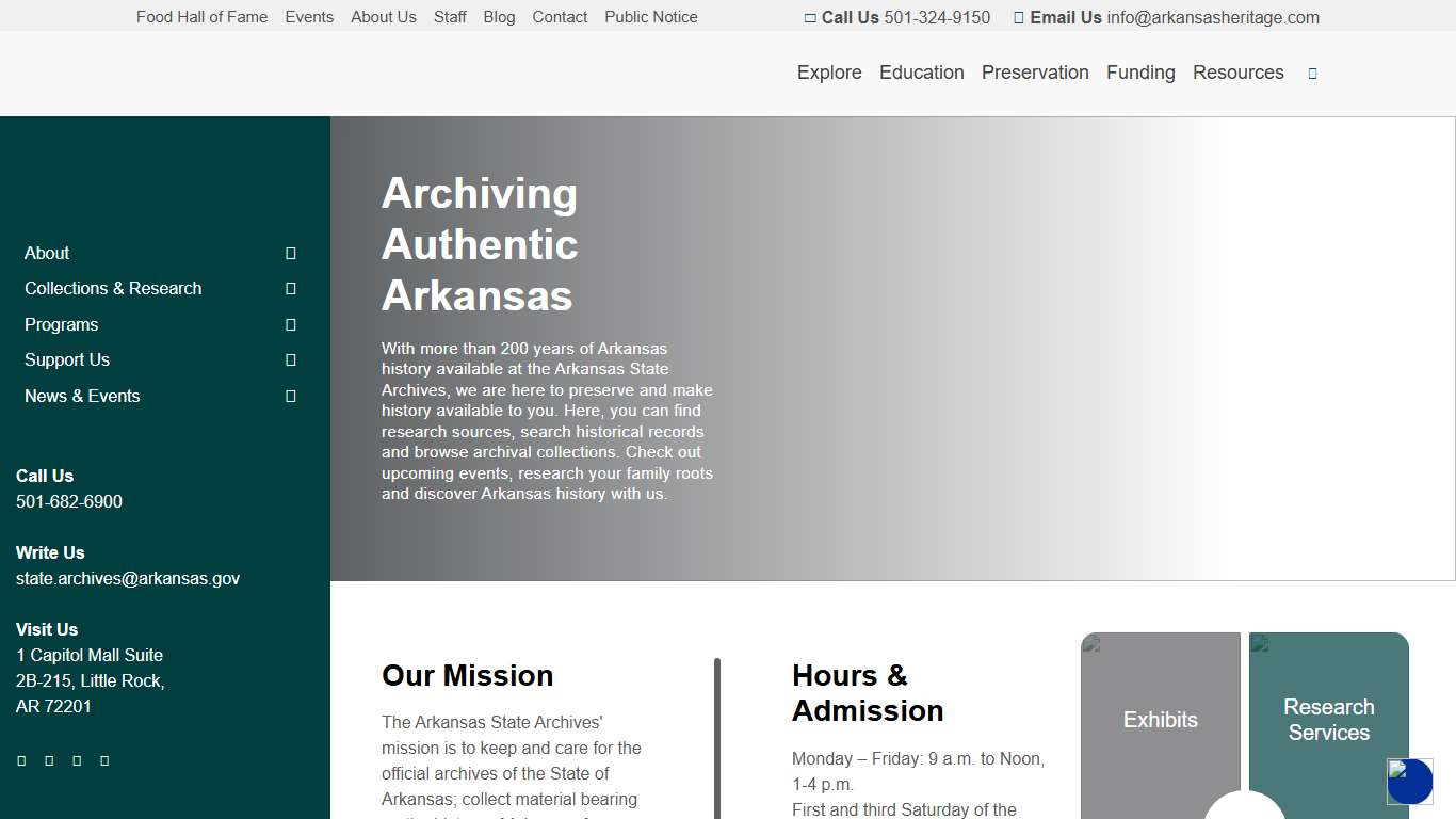 Arkansas State Archives